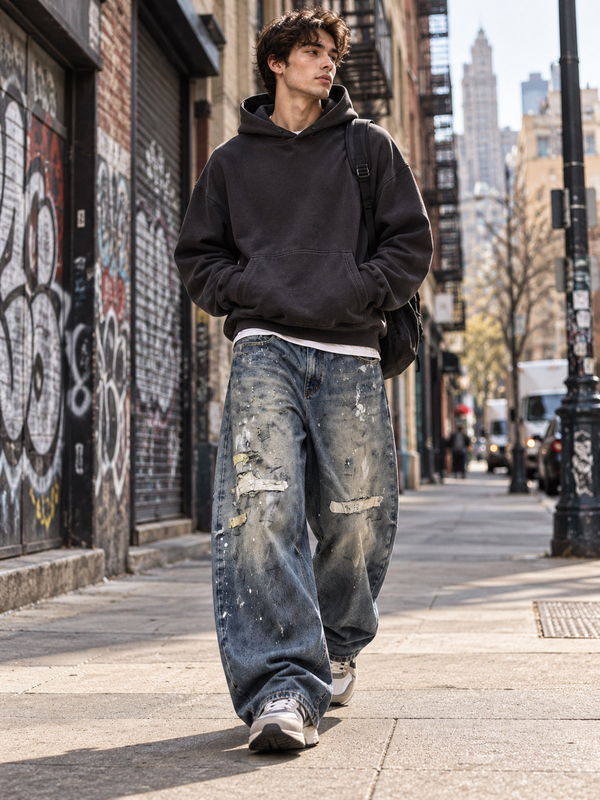 Walking streetwear view for style 826015