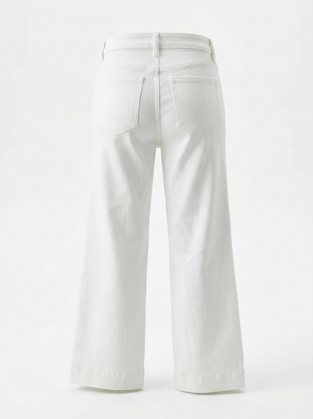 Women's High Waist Flare Jeans - 3 Colors: White, Dark Blue, Medium Blue