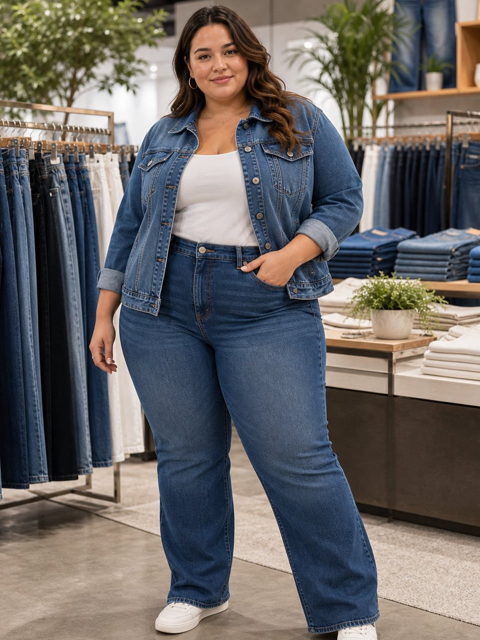 Plus Size denim wholesale